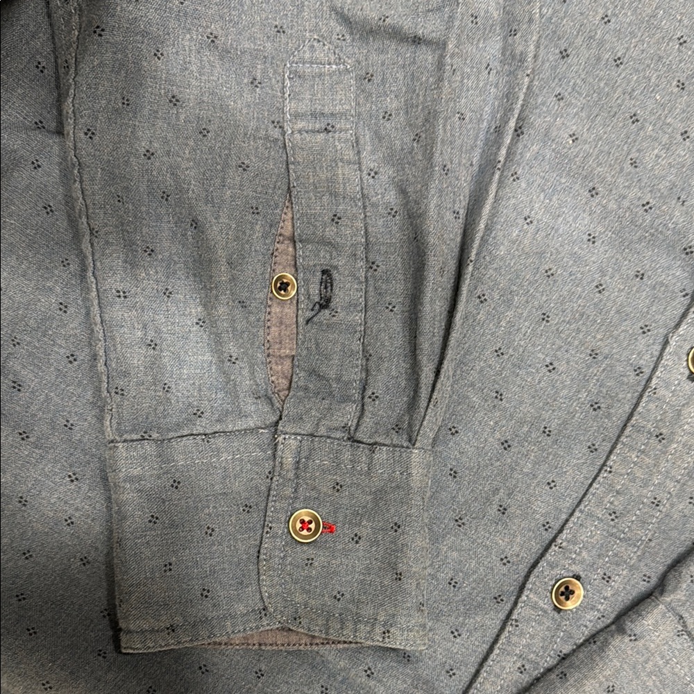 Faded Glory Men's Blue Shirt - Picture 8 of 9